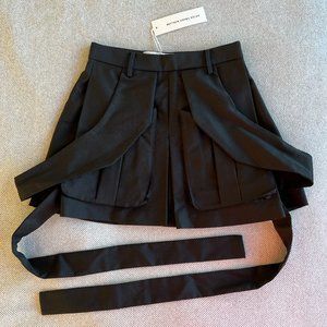 NEW Matthew Adams Dolan wool skirt, Italy, size 40 IT